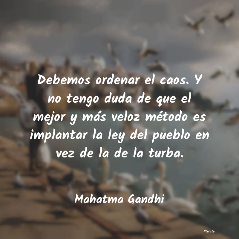 Frases de Mahatma Gandhi