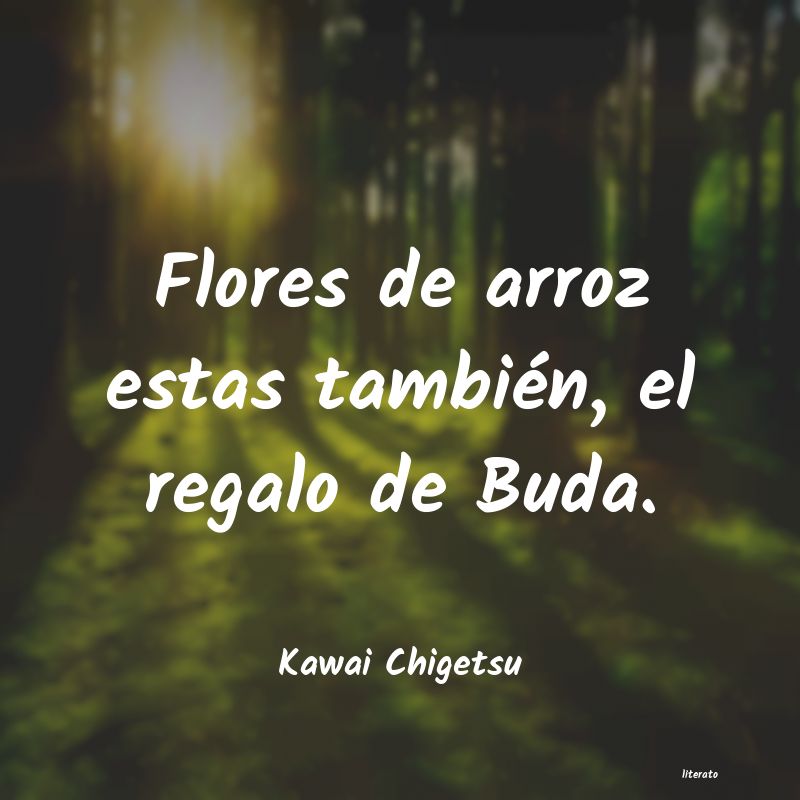 frases de Kawai Chigetsu