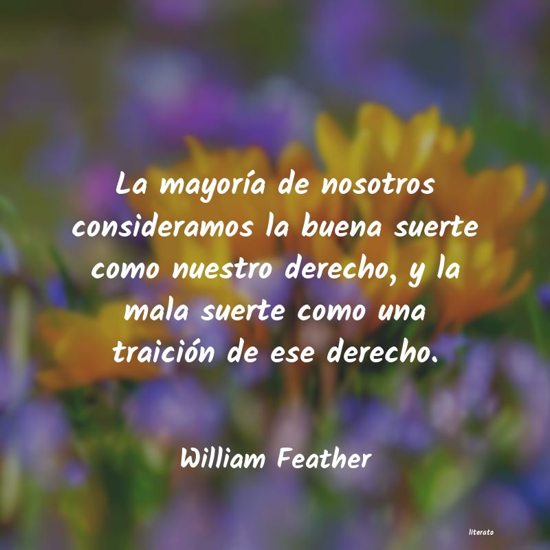 frases de William Feather