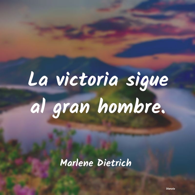 Frases de Marlene Dietrich