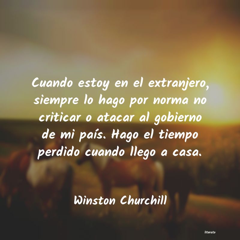 frases de Winston Churchill