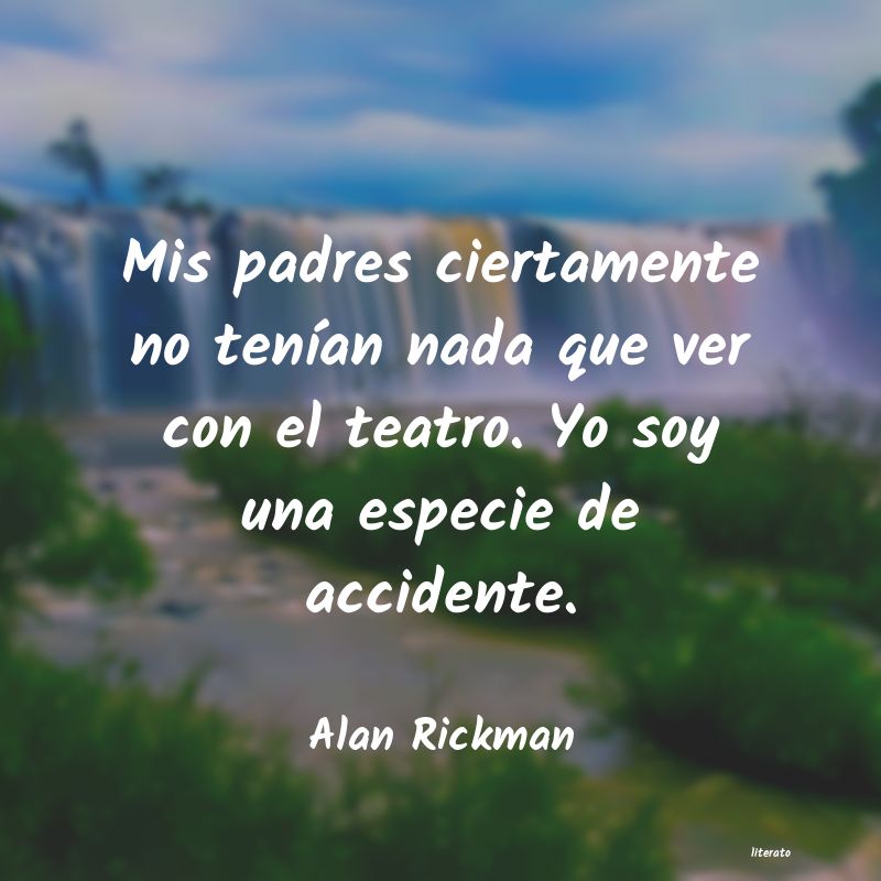 frases de Alan Rickman