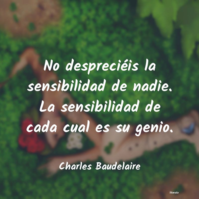 Frases de Charles Baudelaire