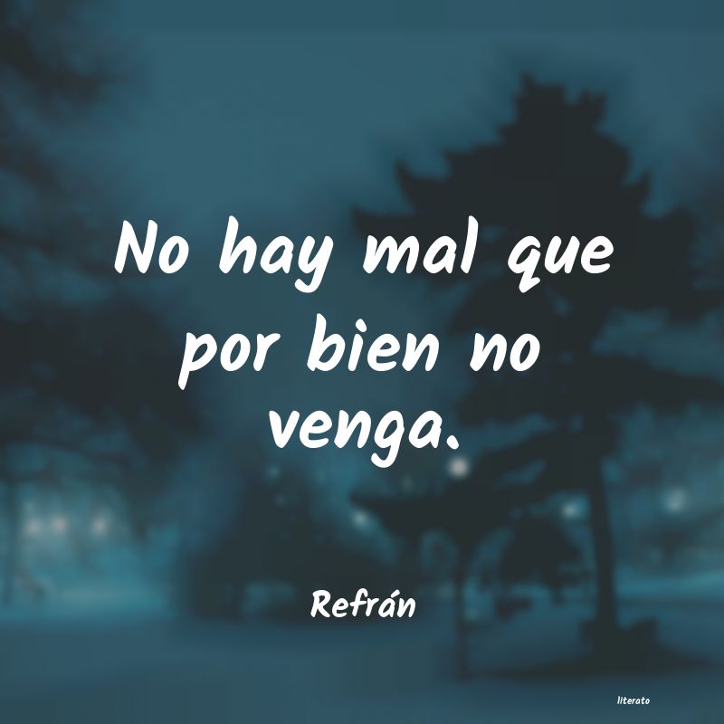 frases de Refrán