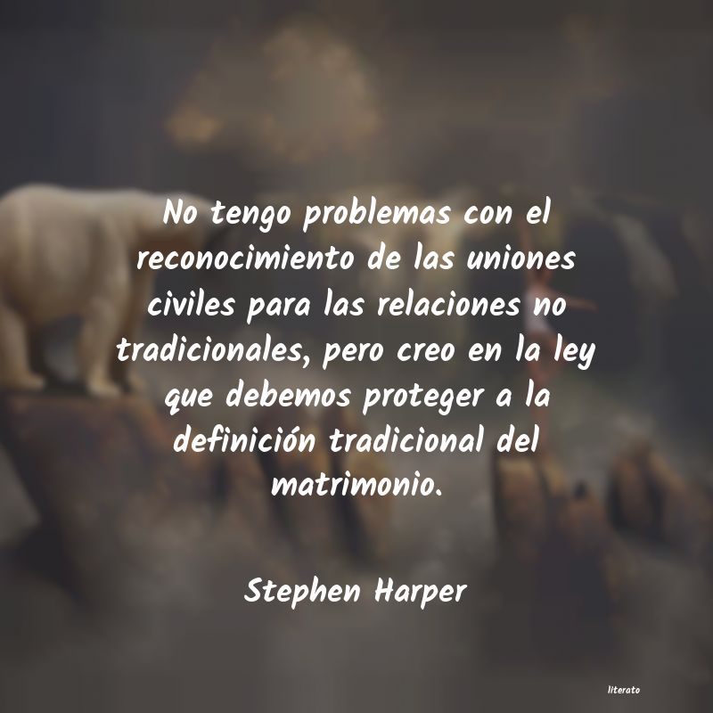 Frases de Stephen Harper