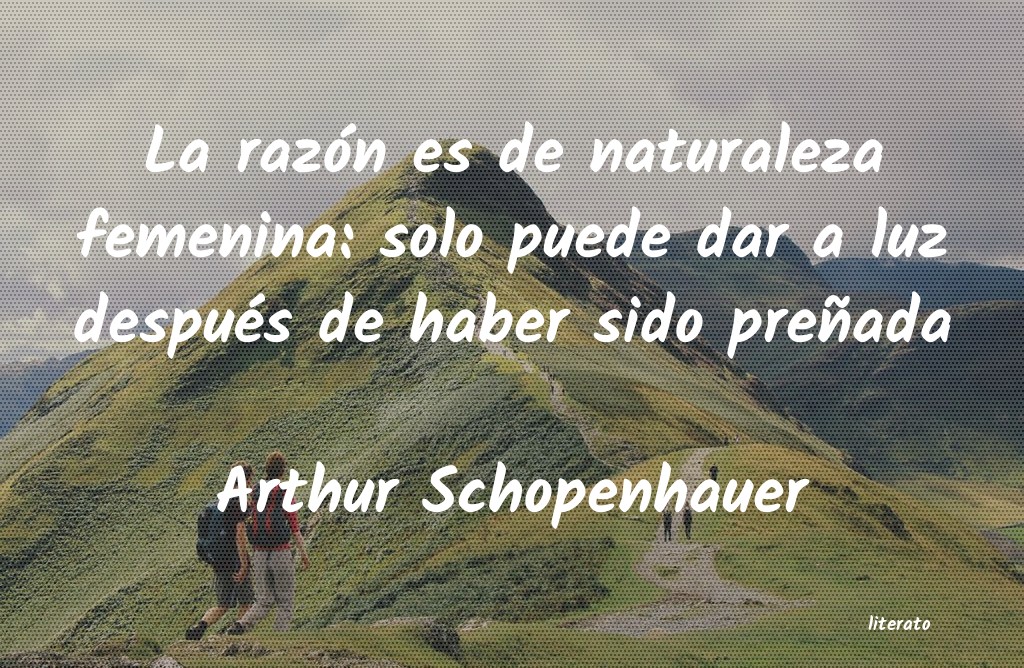 Frases de Arthur Schopenhauer