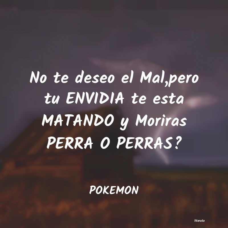 Frases de POKEMON