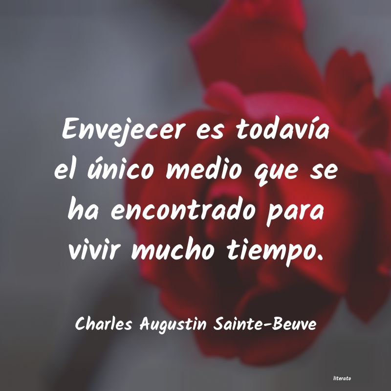 frases de Charles Augustin Sainte-Beuve