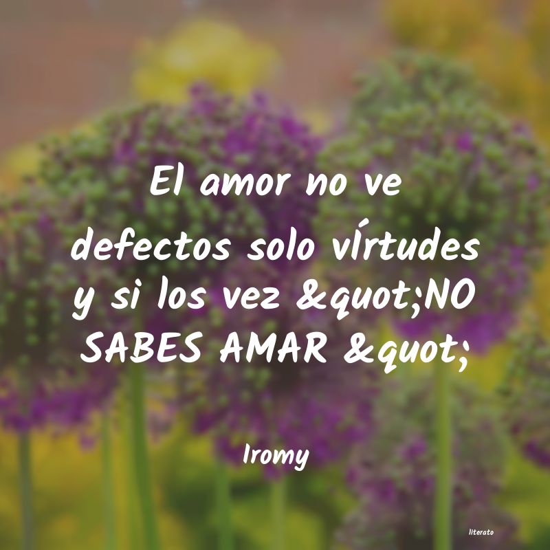 frases de Iromy