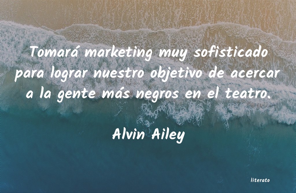 Frases de Alvin Ailey