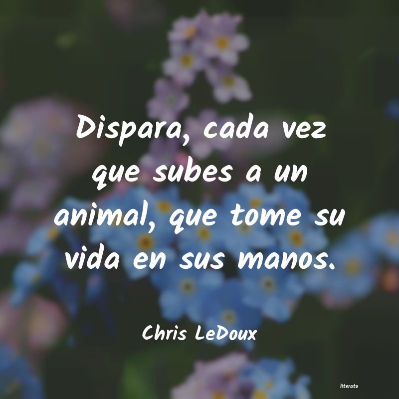 frases de Chris LeDoux