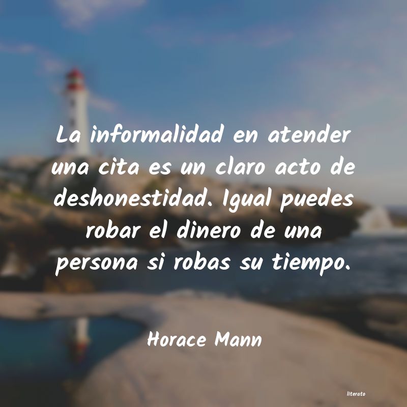 frases de Horace Mann