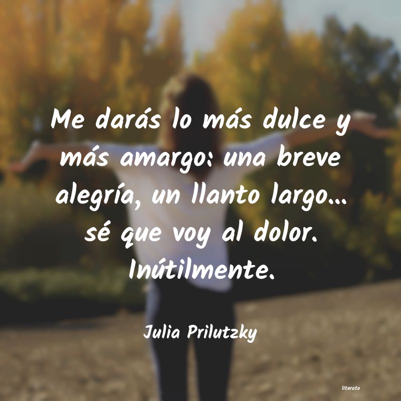 Frases de Julia Prilutzky