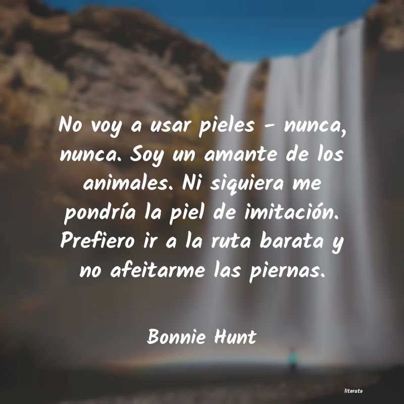 Frases de Bonnie Hunt