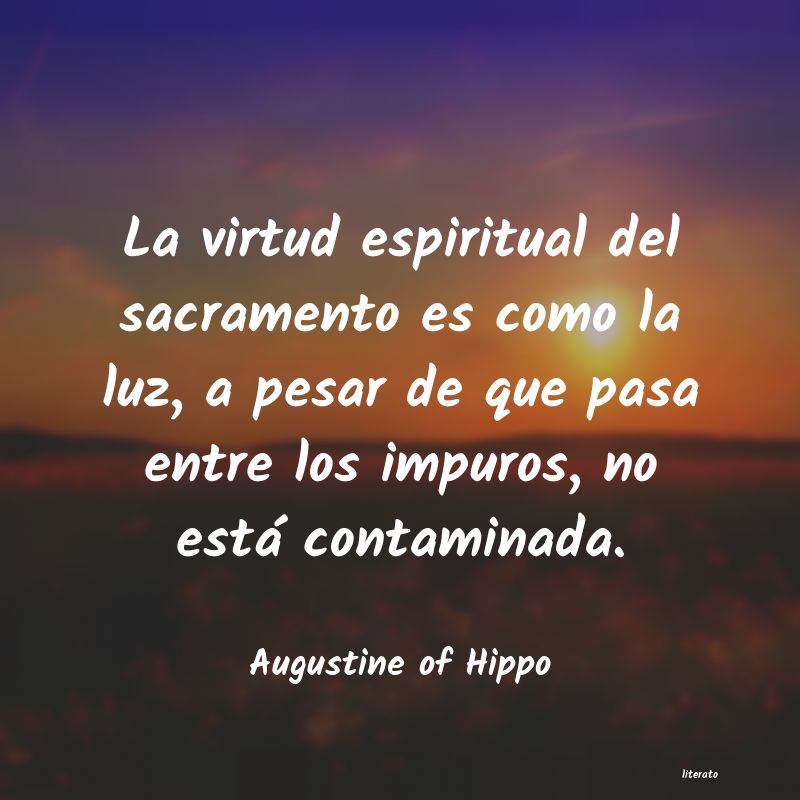 Frases de Augustine of Hippo