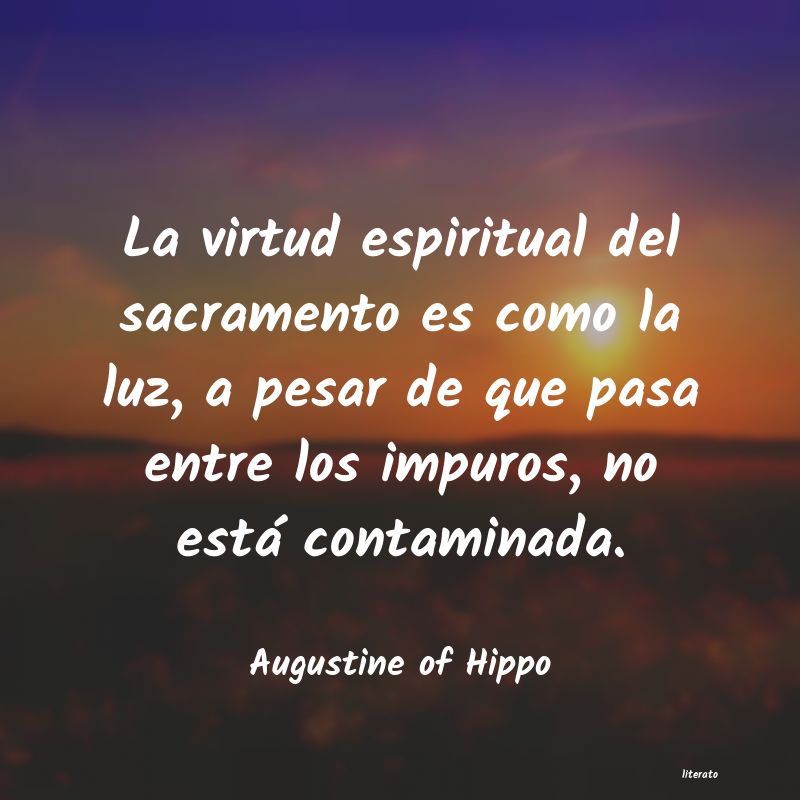 frases de Augustine of Hippo