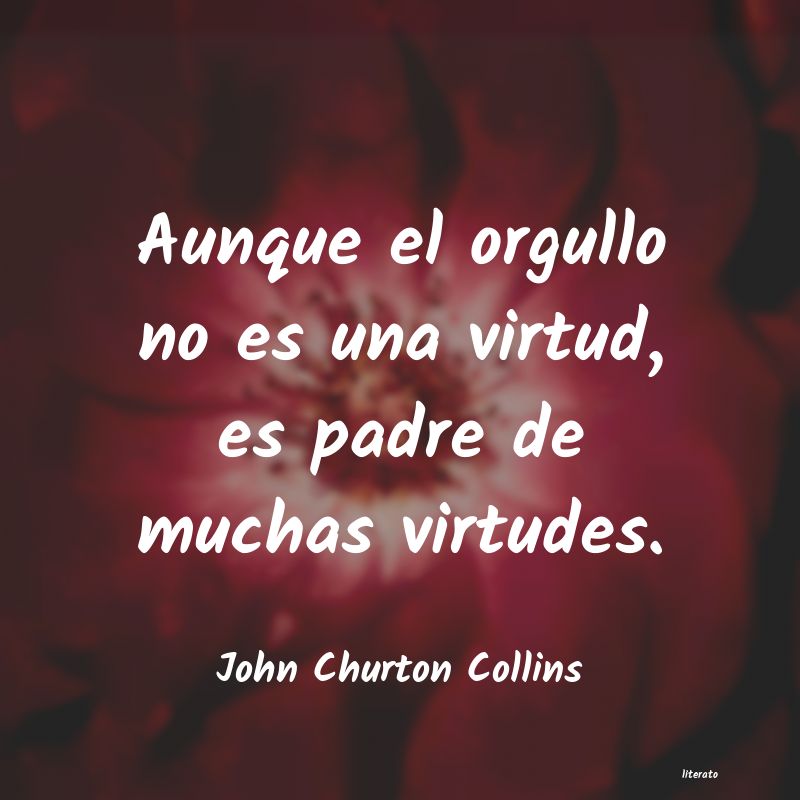 Frases de John Churton Collins