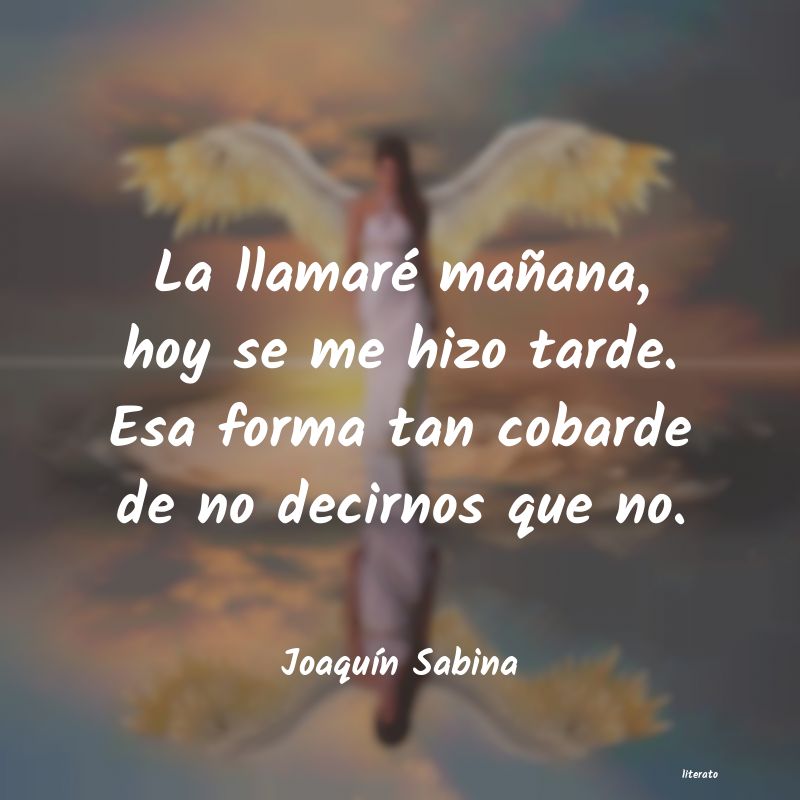 Frases de Joaquín Sabina