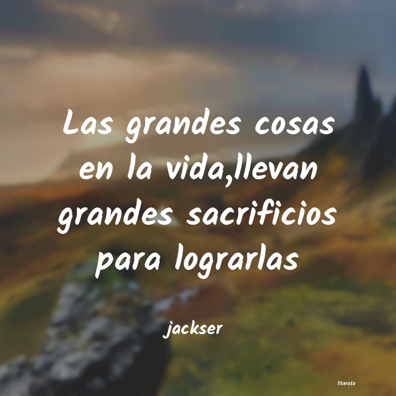 Frases de jackser