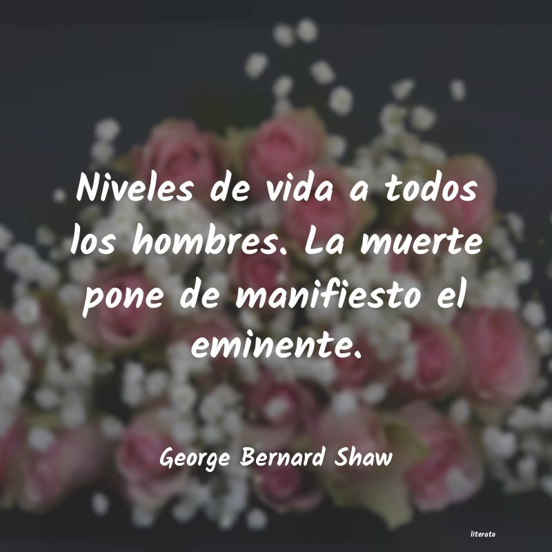 frases de George Bernard Shaw