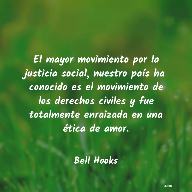 Frases de Bell Hooks