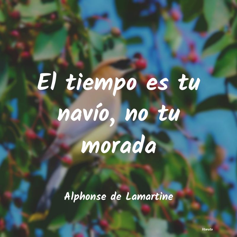 Frases de Alphonse de Lamartine