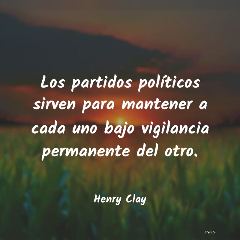 Frases de Henry Clay