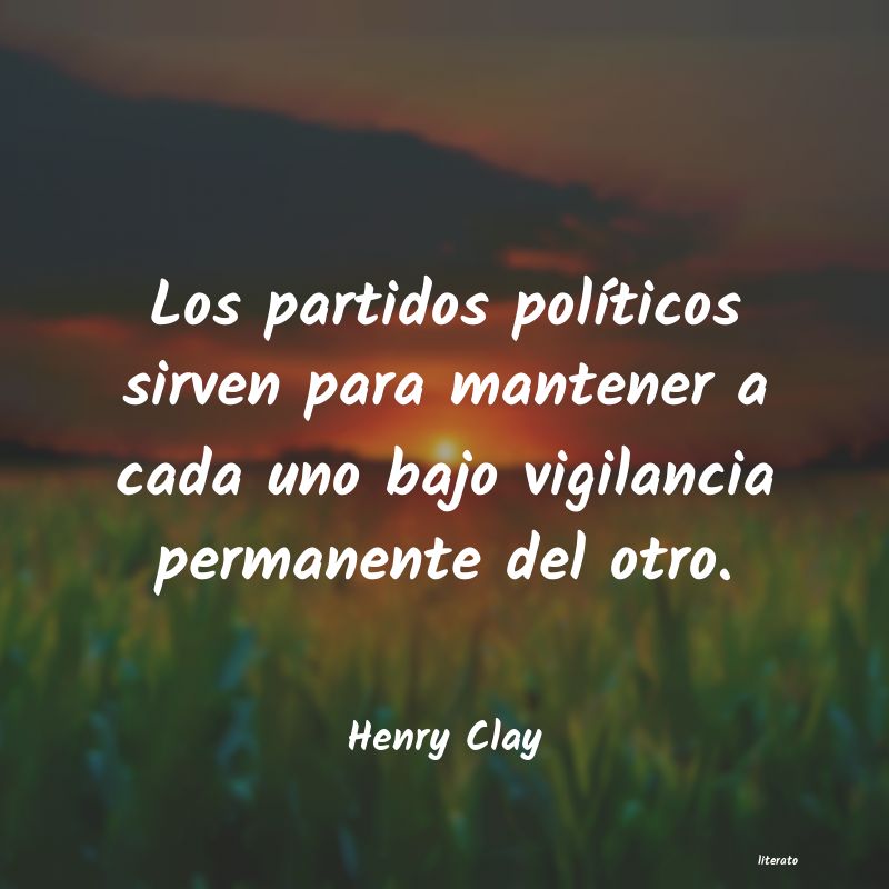 frases de Henry Clay