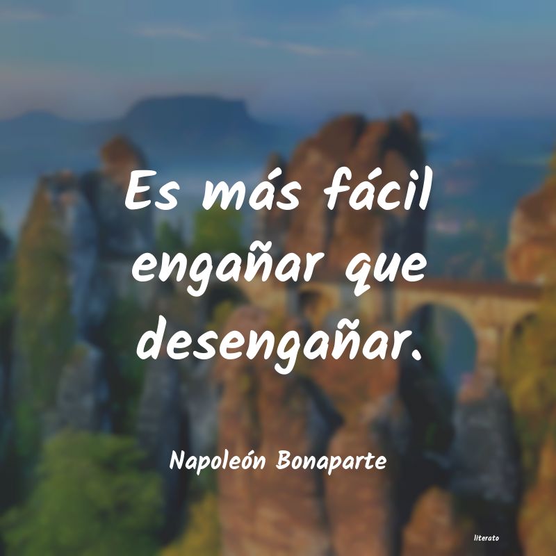 Frases de Napoleón Bonaparte