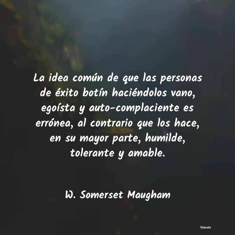 Frases de W. Somerset Maugham