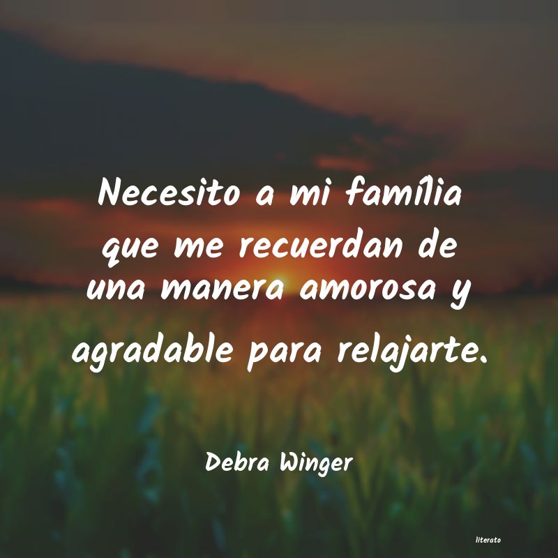 frases de Debra Winger
