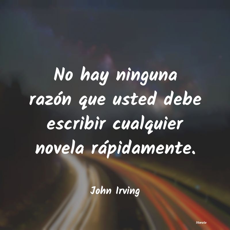 Frases de John Irving