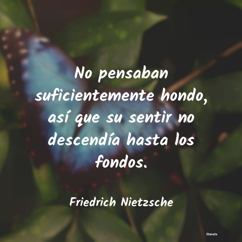 Frases de Friedrich Nietzsche