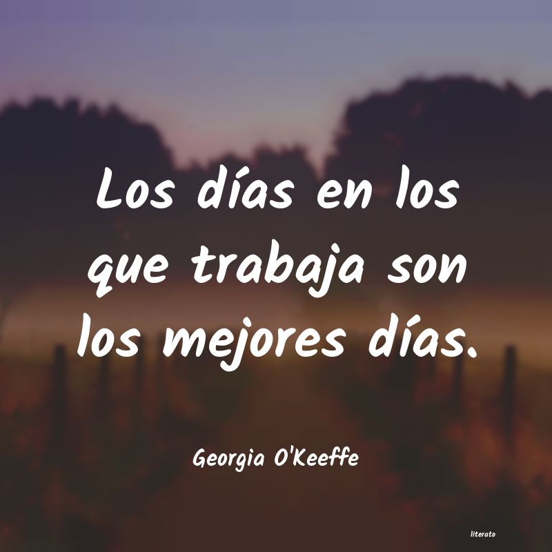 Frases de Georgia O'Keeffe