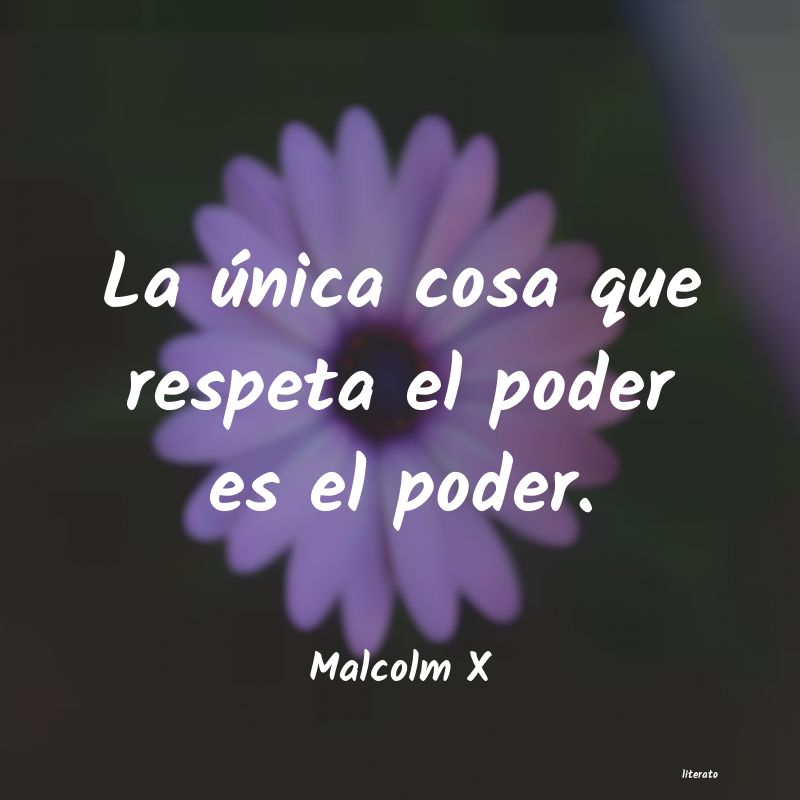 frases de Malcolm X