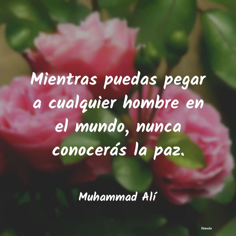 Frases de Muhammad Alí