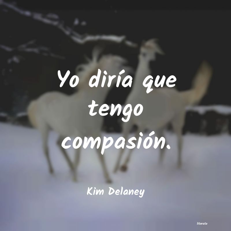 Frases de Kim Delaney