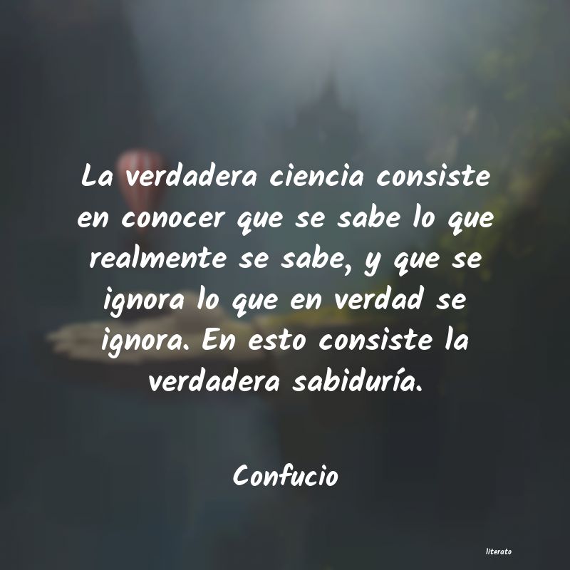 frases de Confucio