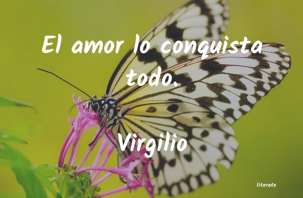frases de Virgilio