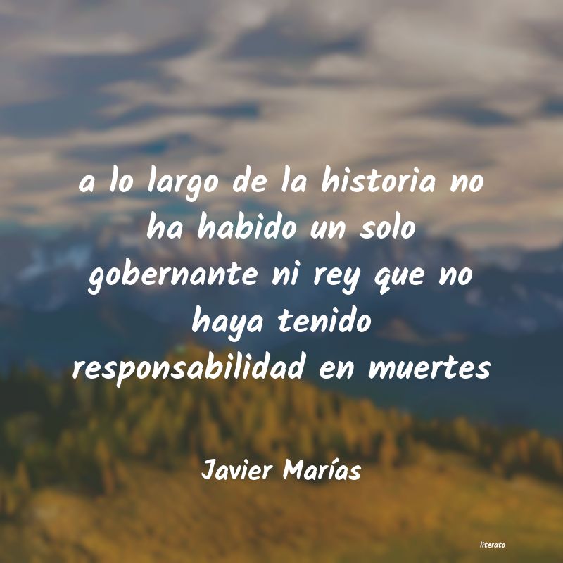 Frases de Javier Marías