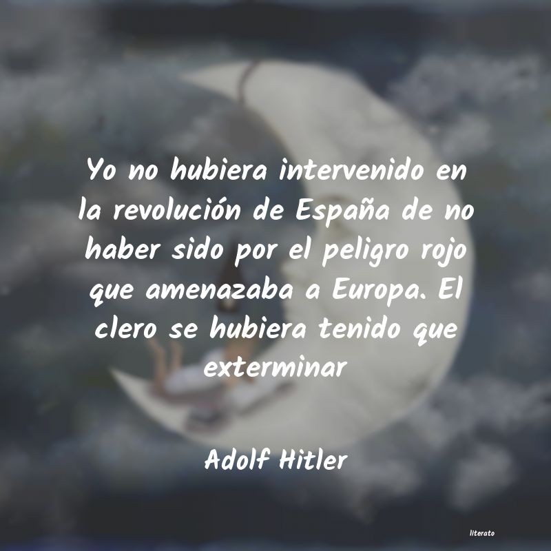 Frases de Adolf Hitler