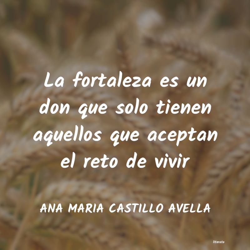 Frases de ANA MARIA CASTILLO AVELLA