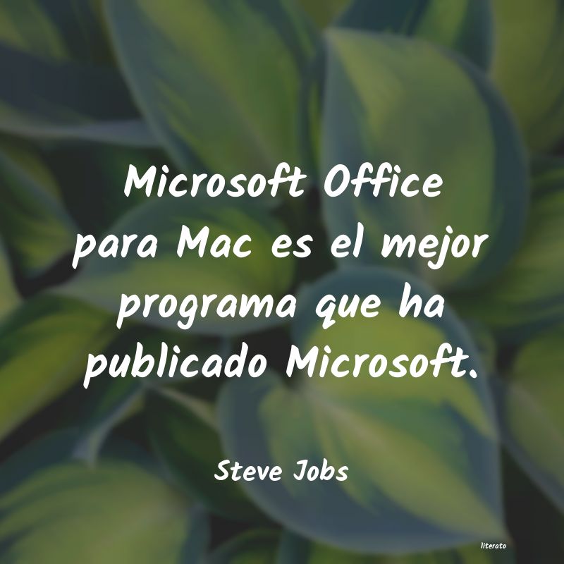 Frases de Steve Jobs