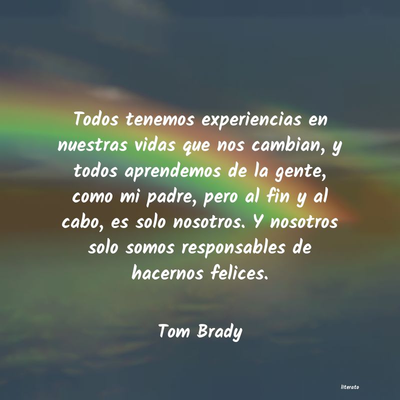 Frases de Tom Brady