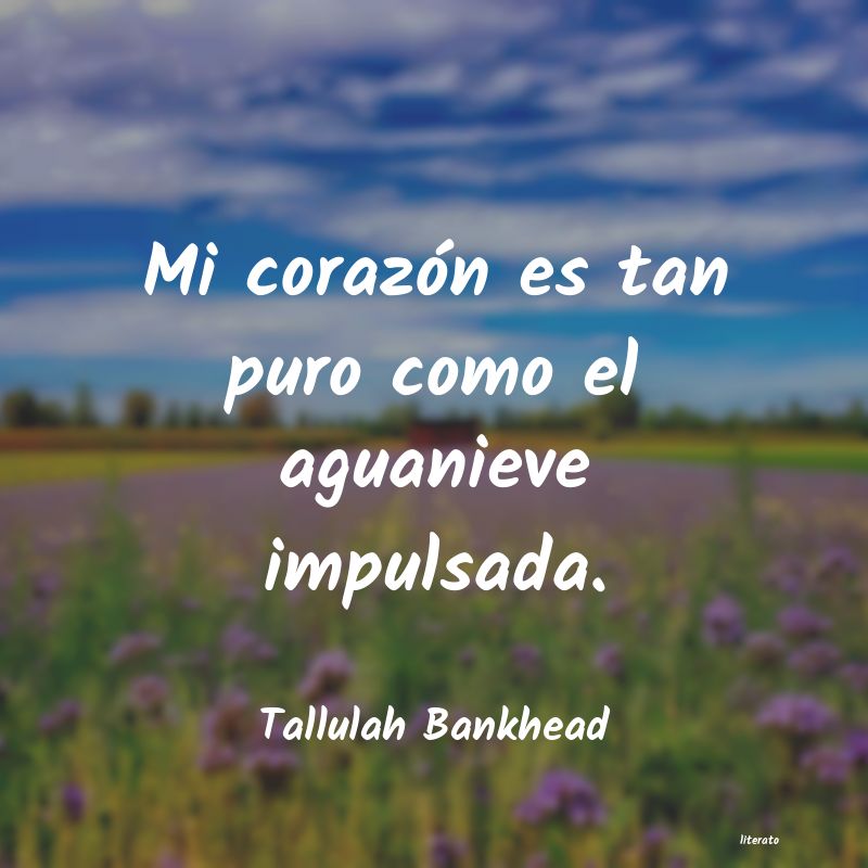 frases de Tallulah Bankhead