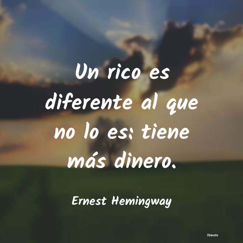 Frases de Ernest Hemingway