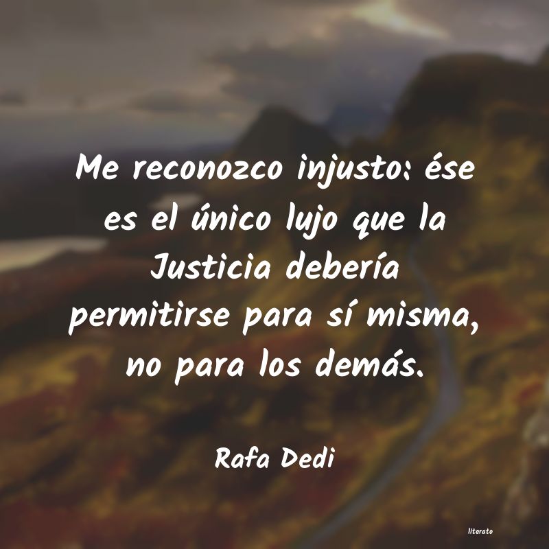 frases de Rafa Dedi