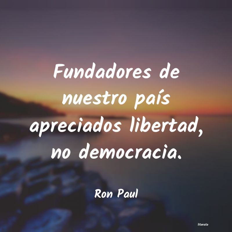 Frases de Ron Paul