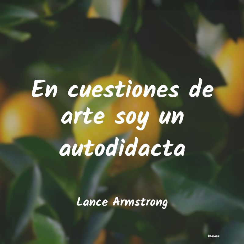 frases de Lance Armstrong