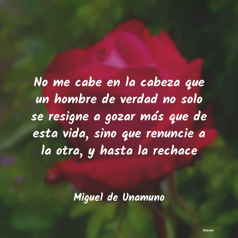 frases de Miguel de Unamuno